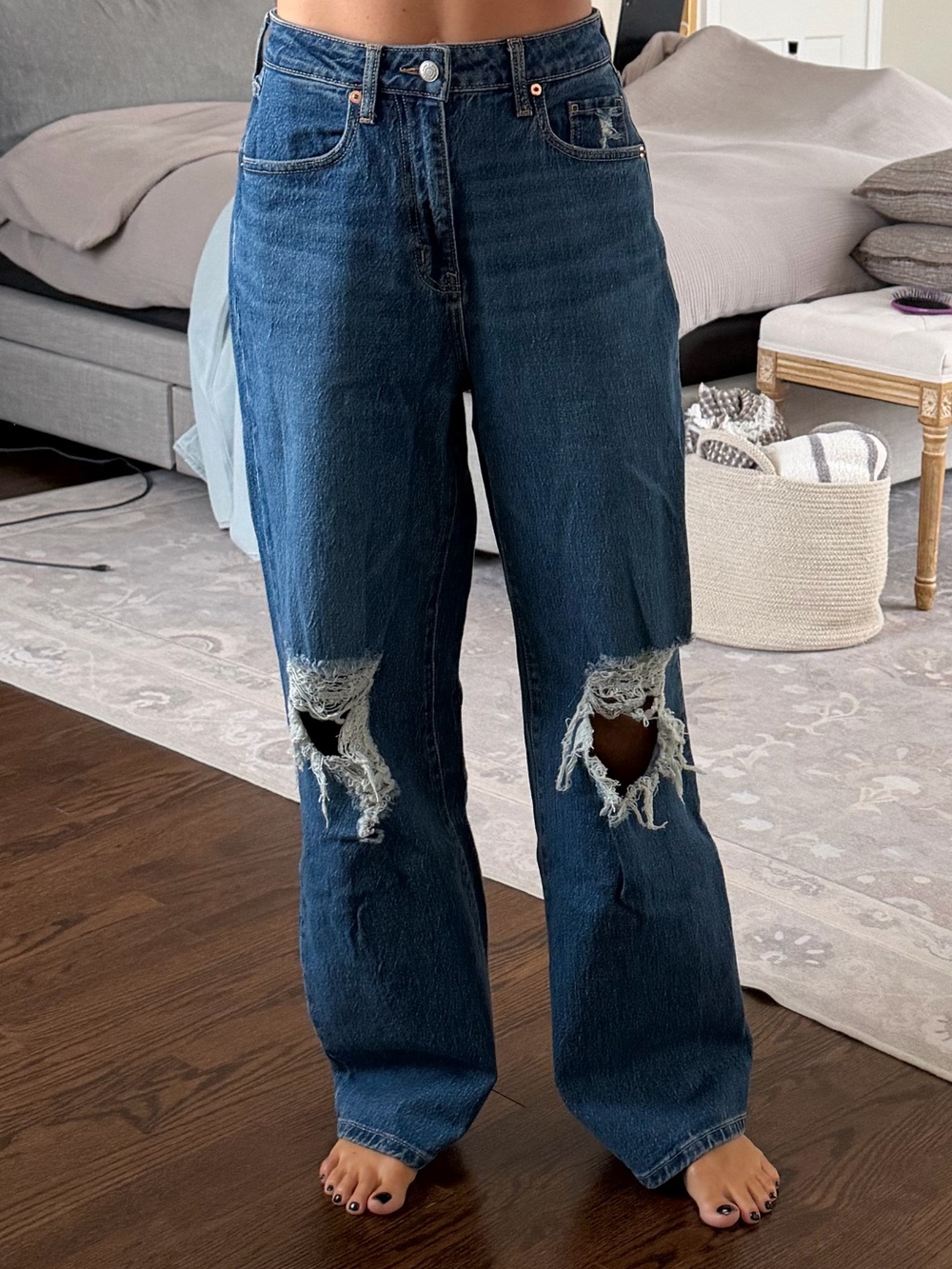 Wild Fable Super High-Rise Baggy Jeans